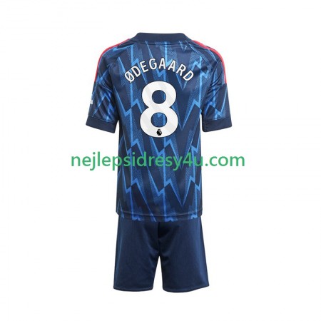 Fotbalový Dres Arsenal Martin Odegaard 8 Dětské Venkovní 2025/26